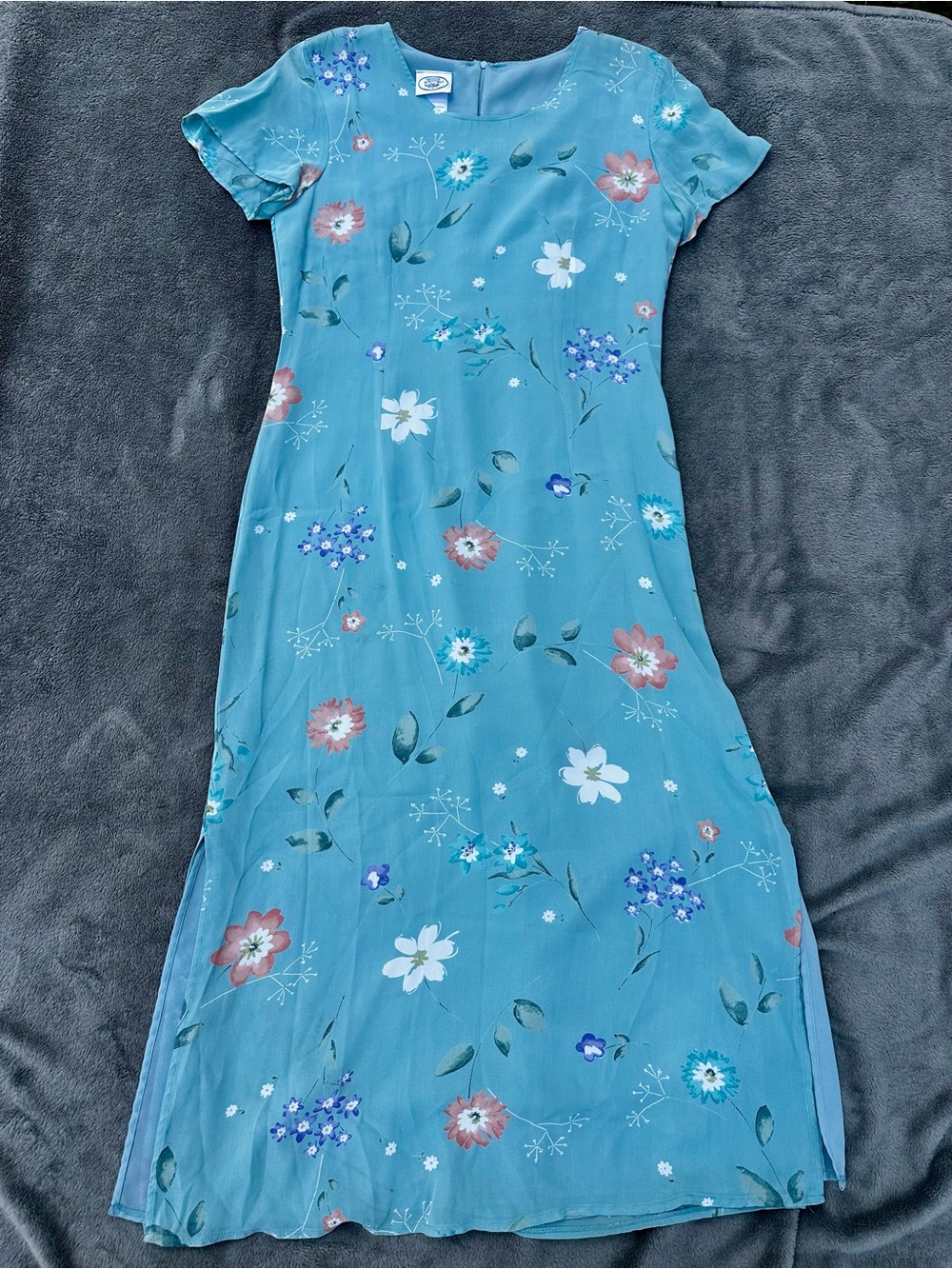 Vintage Laura Ashley Romantic Cottagecore Floral 90s Dress- US Women’s Size 10